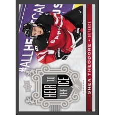 159 Shea Theodore - Heir to the Ice 2017-18 Canadian Tire Upper Deck Team Canada